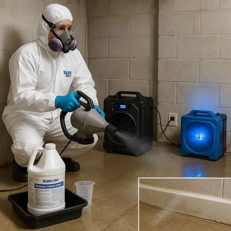 Sanitization and Odor Removal process in Mosheim, TN