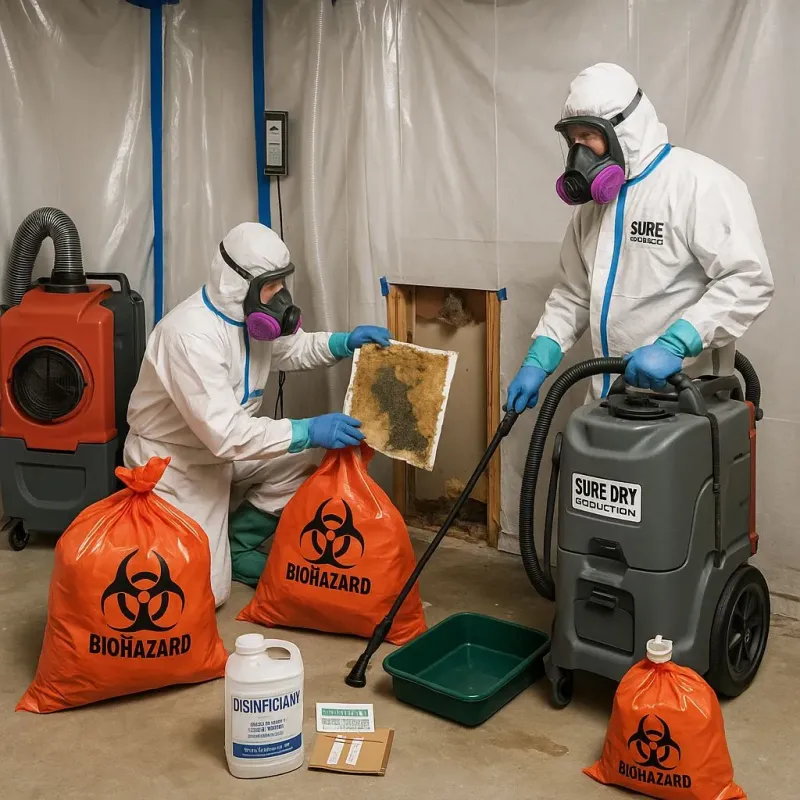 Contaminated Water Handling Protocols process in Mosheim, TN